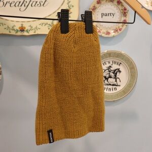 Burton Mustard Knit Beanie